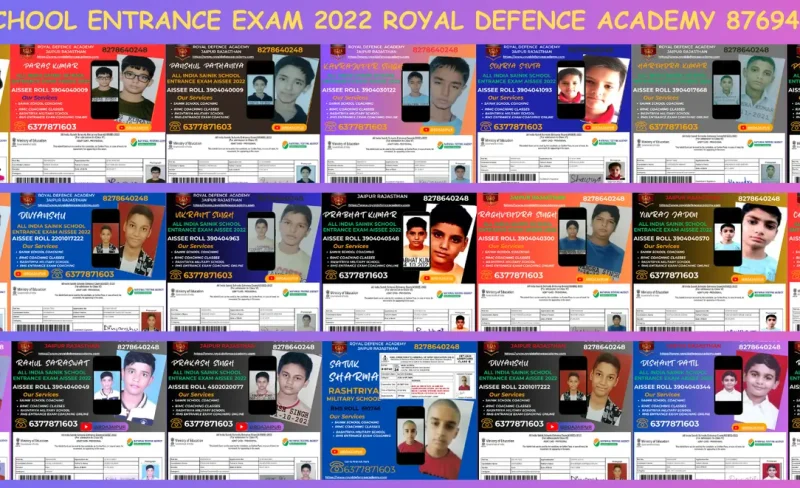 Rashtriya Military School Coaching Royal Defence Academy