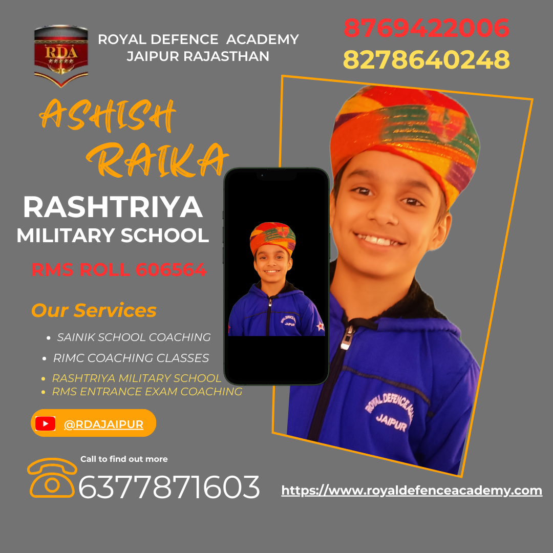 Rashtriya military School Previous Years Papers Class 6 Online Coaching