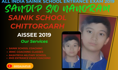 Sainik School Entrance Exam Class 6