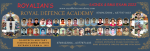 Online & Offline Coaching for Sainik School, Military School, RMS & RIMC